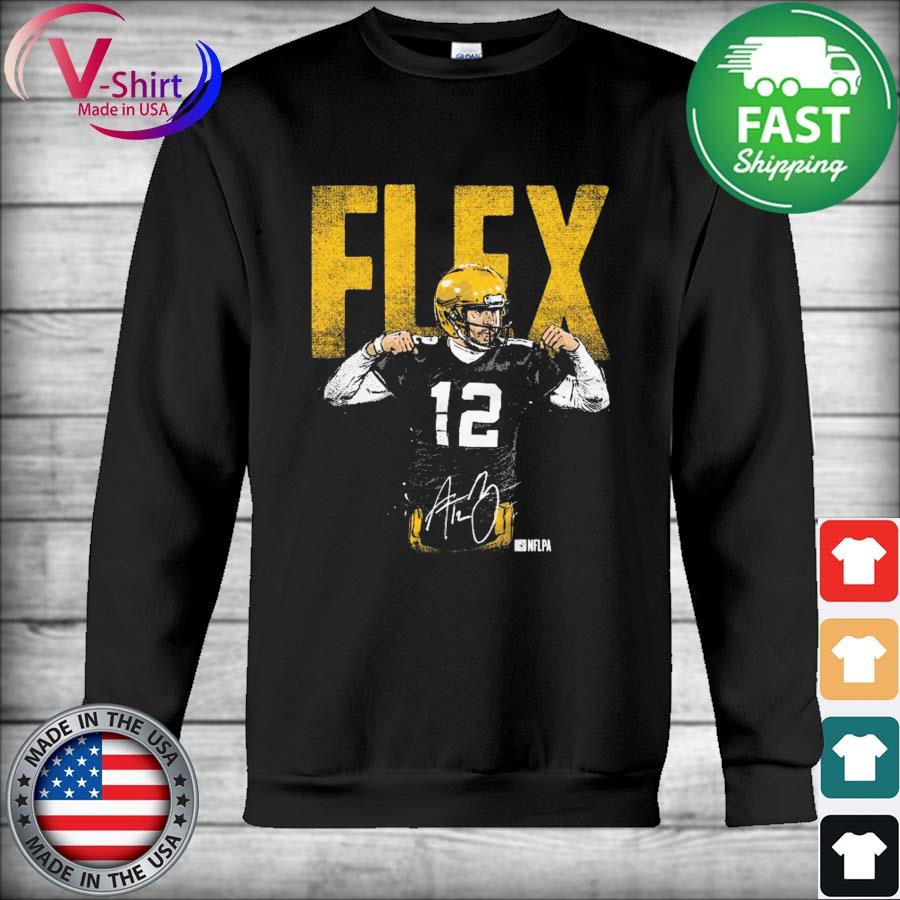 Green bay football Aaron Rodgers signature shirt, hoodie, sweater, long  sleeve and tank top