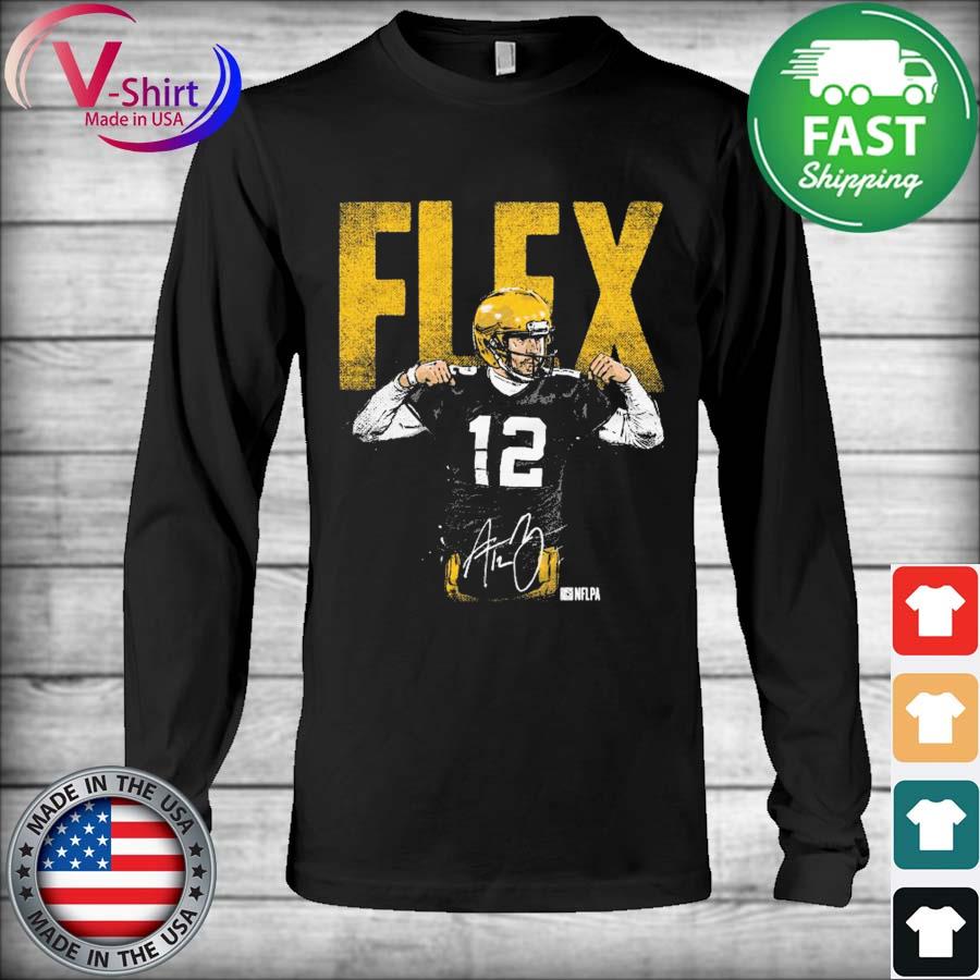 Green bay football Aaron Rodgers signature shirt, hoodie, sweater