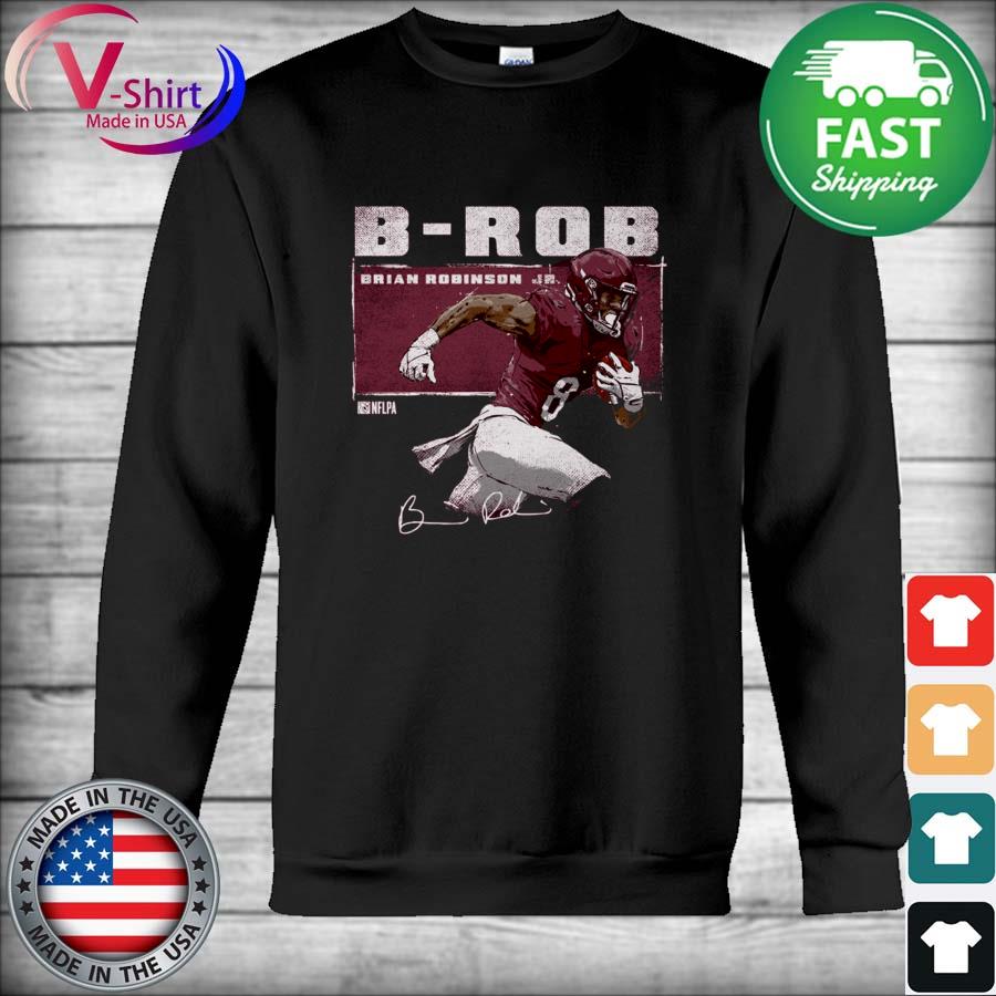 Brian Robinson Jr. Washington Commanders B-ROB signature shirt, hoodie,  sweater, long sleeve and tank top