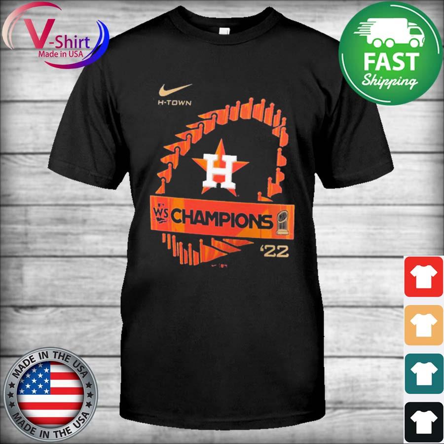 Houston Astros Nike 2022 World Series Champions Team Tri-Blend T-Shirt,  hoodie, sweater, long sleeve and tank top