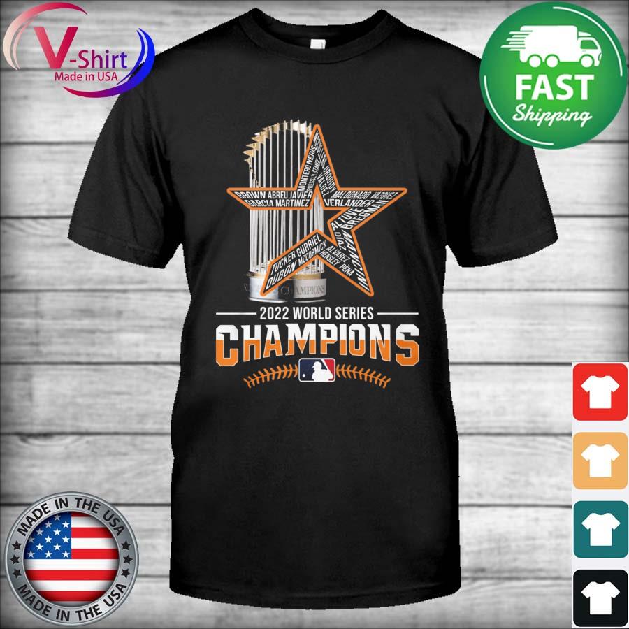 Houston Astros 2022 World Series Champions Unisex T-Shirt - REVER