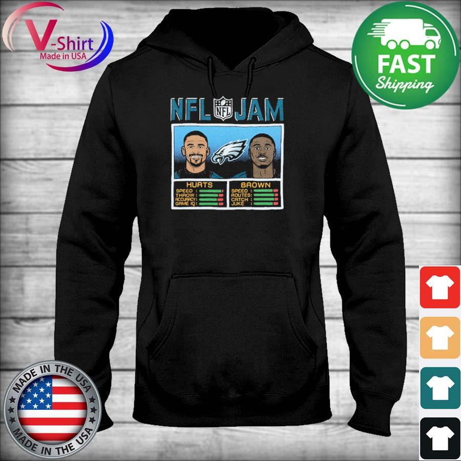 NFL Jam Philadelphia Eagles Jalen Hurts And A. J. Brown shirt