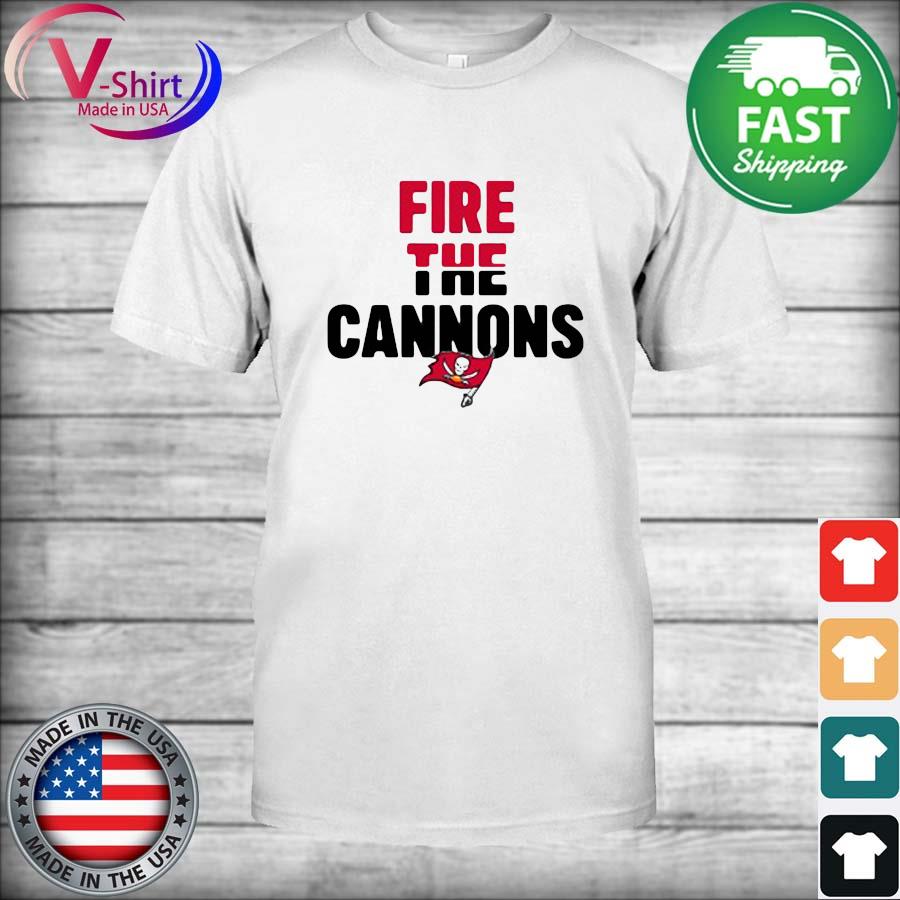 Fire The Cannons Logo Tampa Bay Buccaneers shirt, hoodie, sweater, long  sleeve and tank top