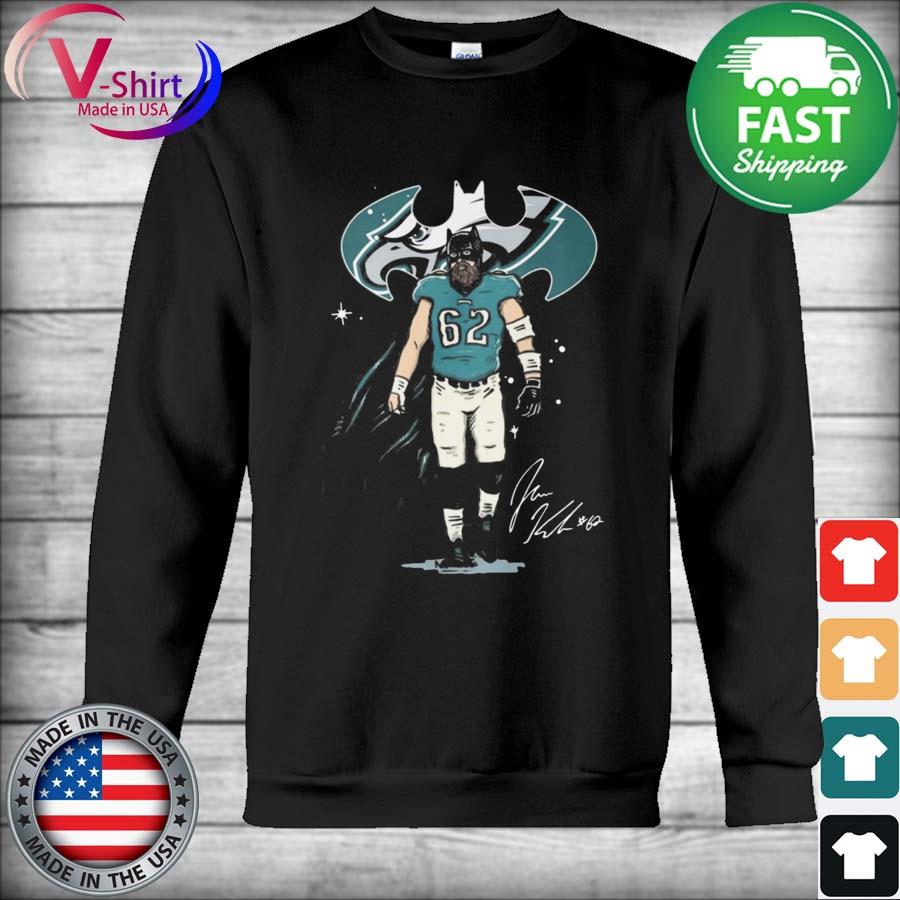 Batman Jason Kelce Philadelphia Eagles Signature shirt, hoodie