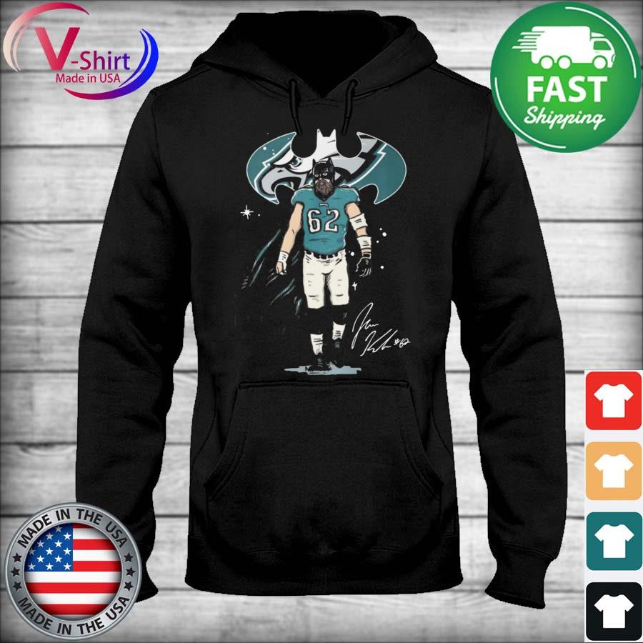 Jason Kelce Philadelphia Eagles batman shirt, hoodie, longsleeve tee,  sweater