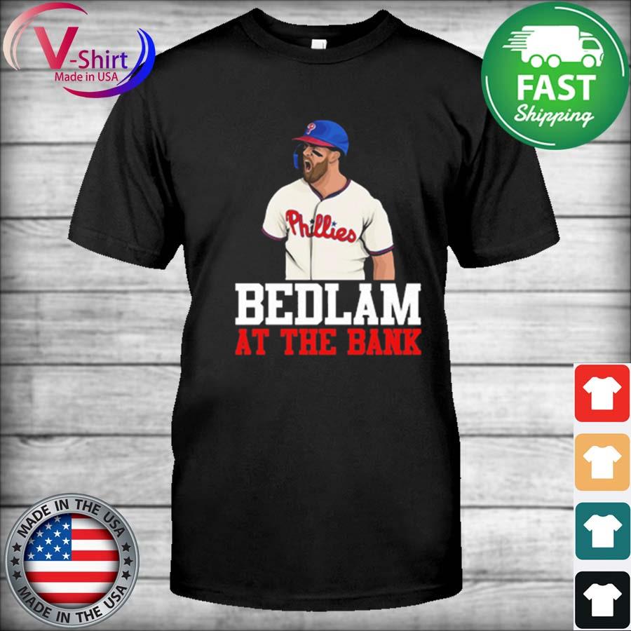 Bryce Harper Bedlam at the Bank Shirt Philadelphia Phillies