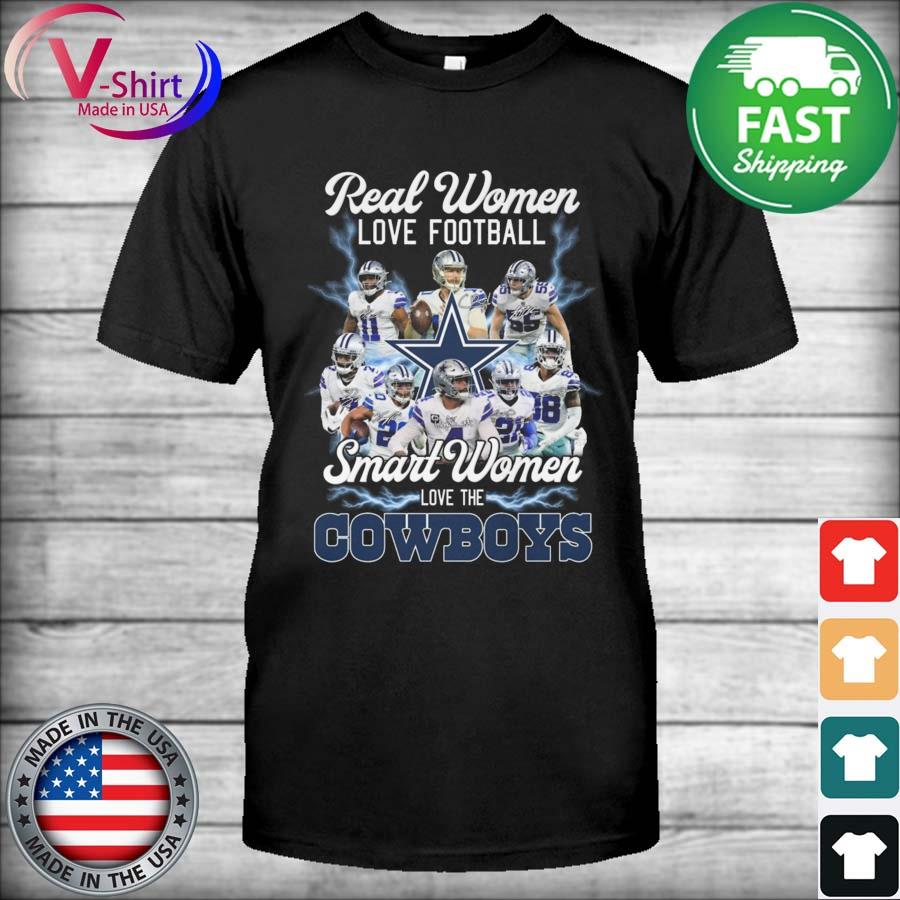 Official real Women Love Football Smart Women Love The Cowboys