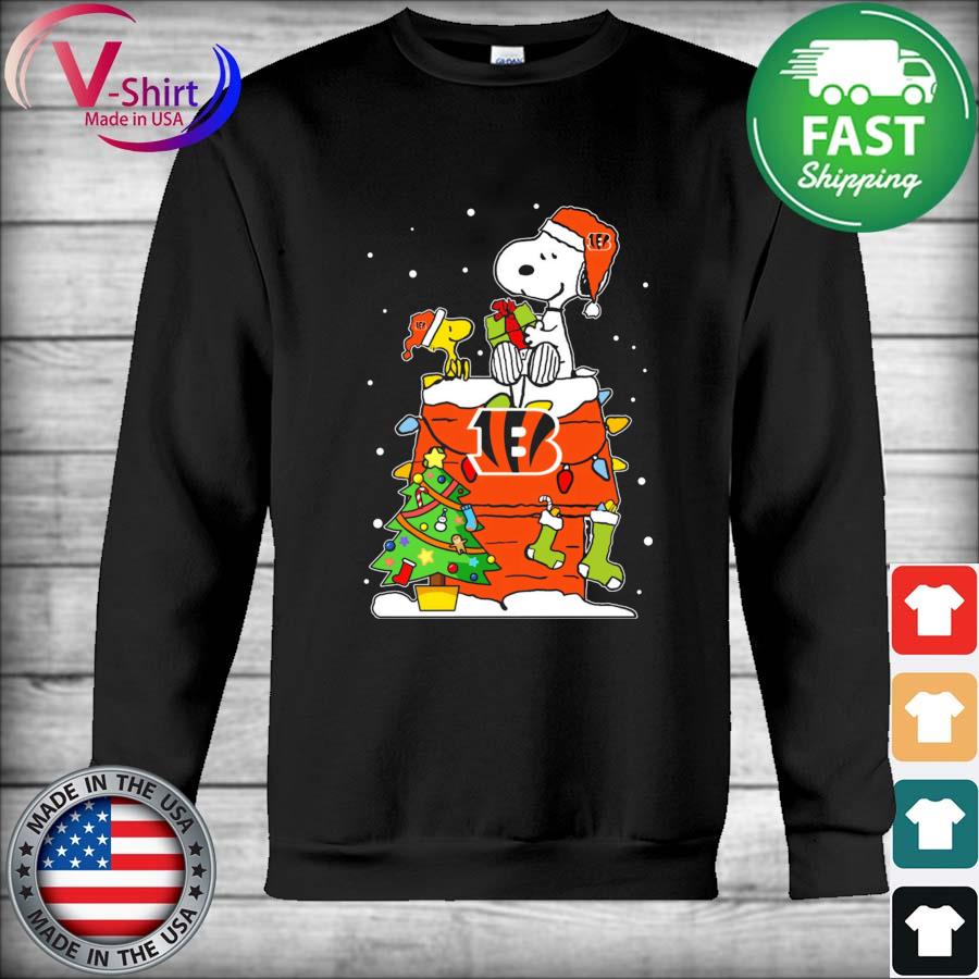 Cincinnati Bengals Snoopy Lover Christmas Sweatshirt