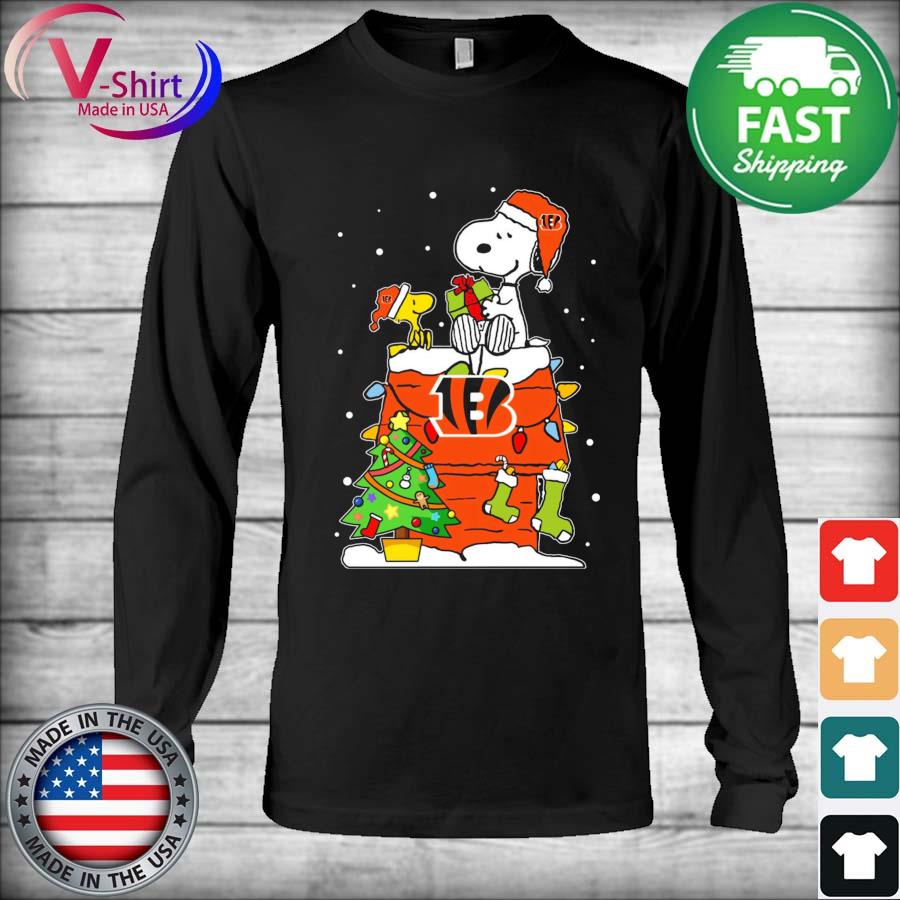 Cincinnati Bengals Snoopy Lover Christmas Sweatshirt