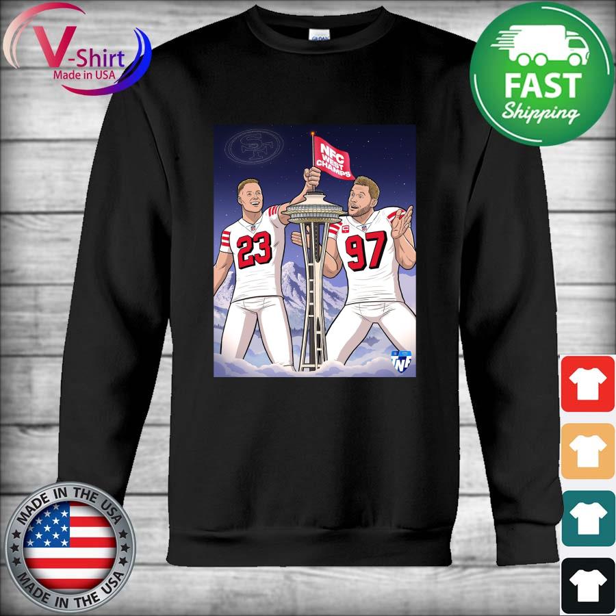 San Francisco 49Ers Winner 2022 Nfc West Champions Poster shirt, hoodie,  sweater, long sleeve and tank top