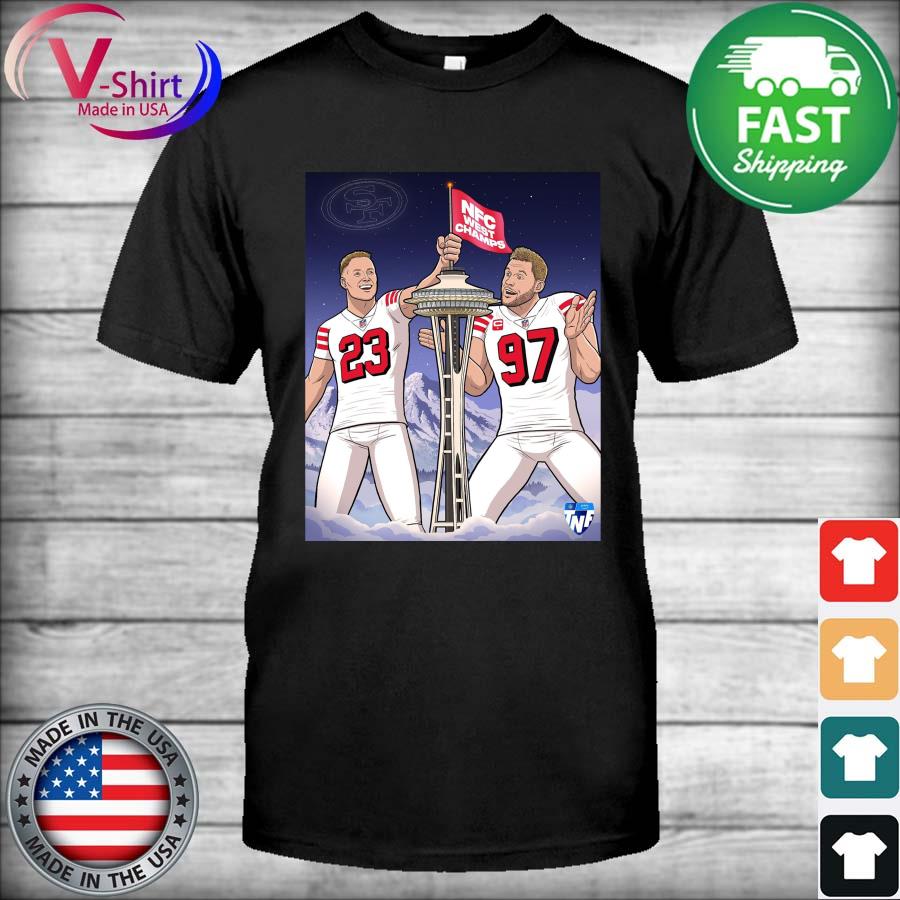 San Francisco 49Ers Winner 2022 Nfc West Champions Poster shirt, hoodie,  sweater, long sleeve and tank top