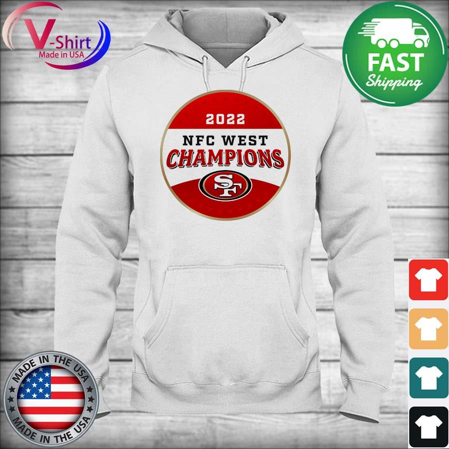 Best in the west San francisco 49Ers 2022 NFC west Champions shirt, hoodie,  sweater, long sleeve and tank top