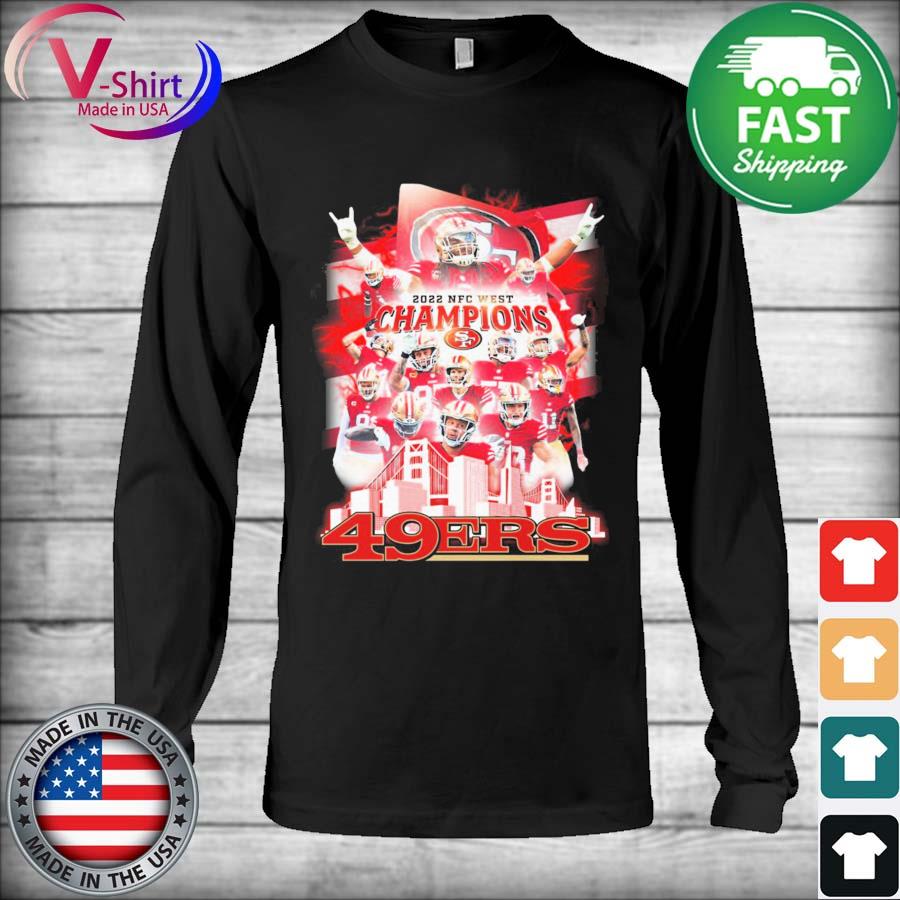 2022 NFC West Champions San Francisco 49ers team city shirt, hoodie,  sweater, long sleeve and tank top