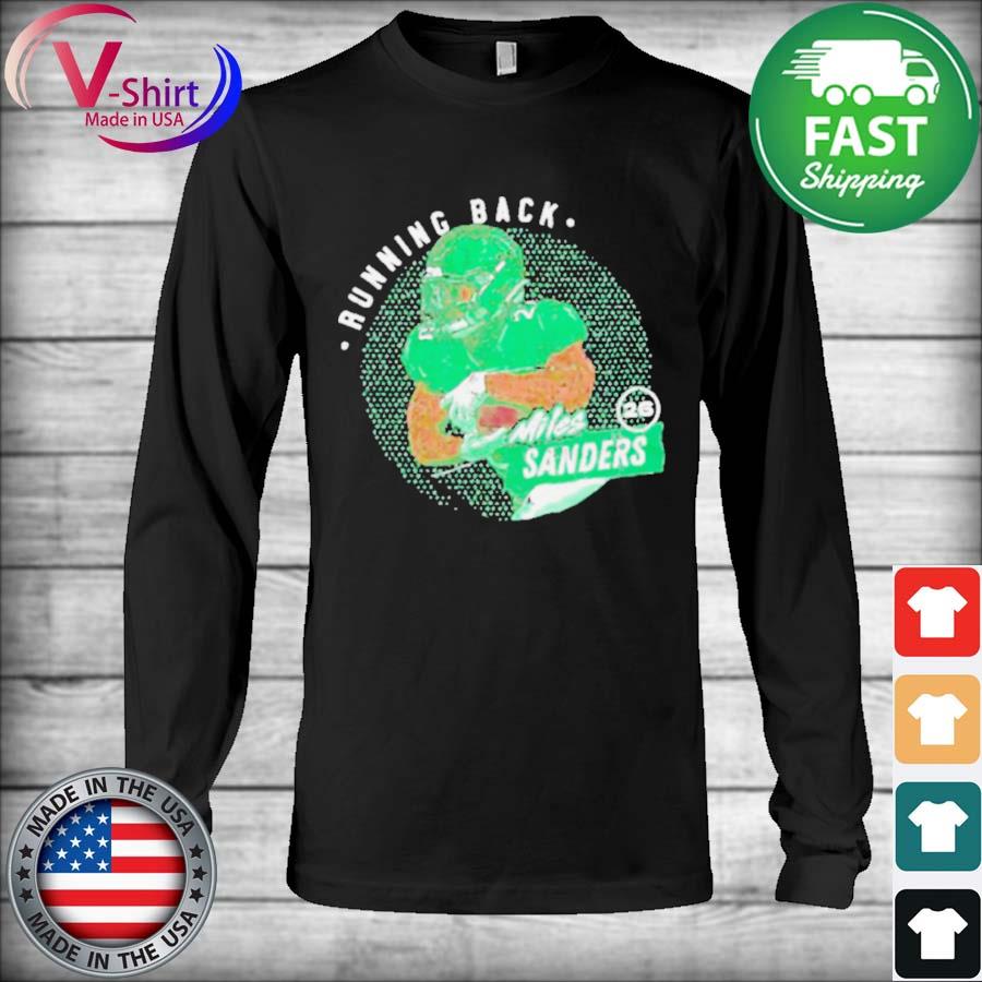 Official Miles Sanders Greatest Of All Time Goat Philadelphia Football Shirt,  hoodie, sweater, long sleeve and tank top