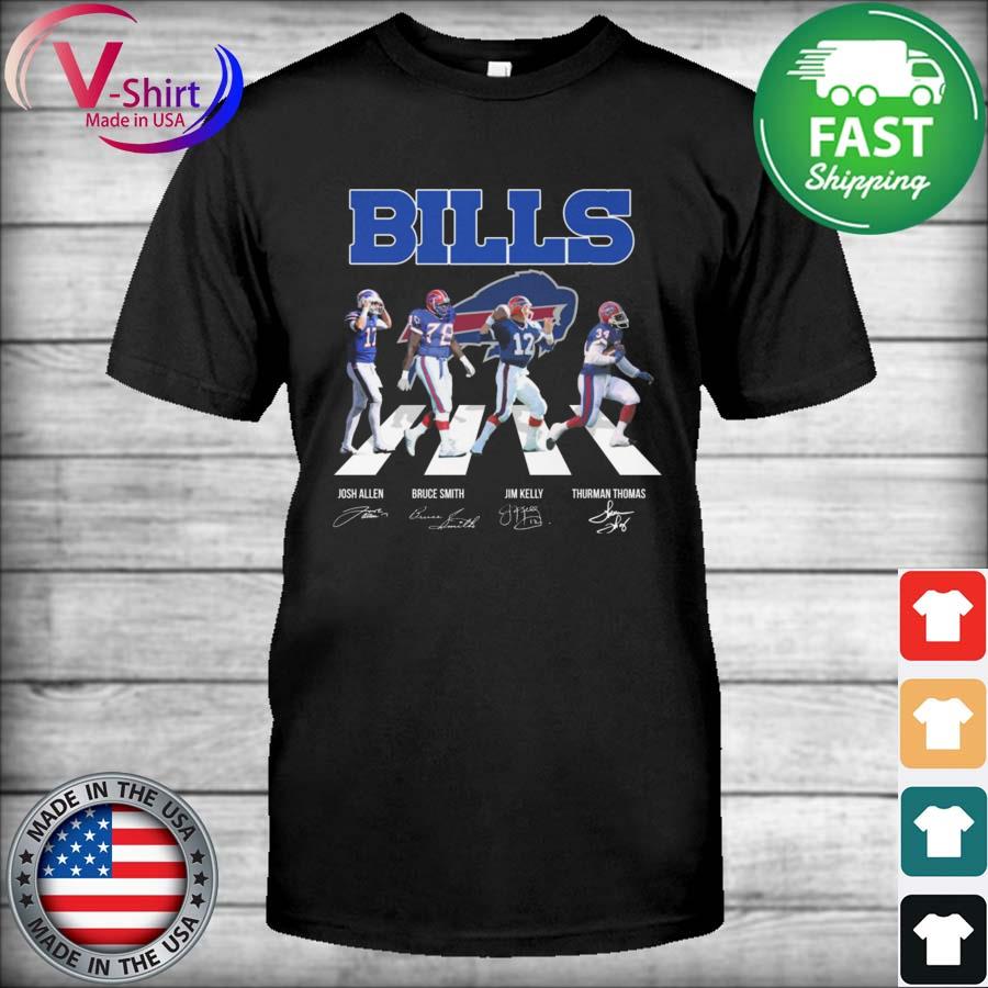 Buffalo Bills Bruce Smith Josh Allen And Jim Kelly Signatures Shirt,  hoodie, sweater, long sleeve and tank top