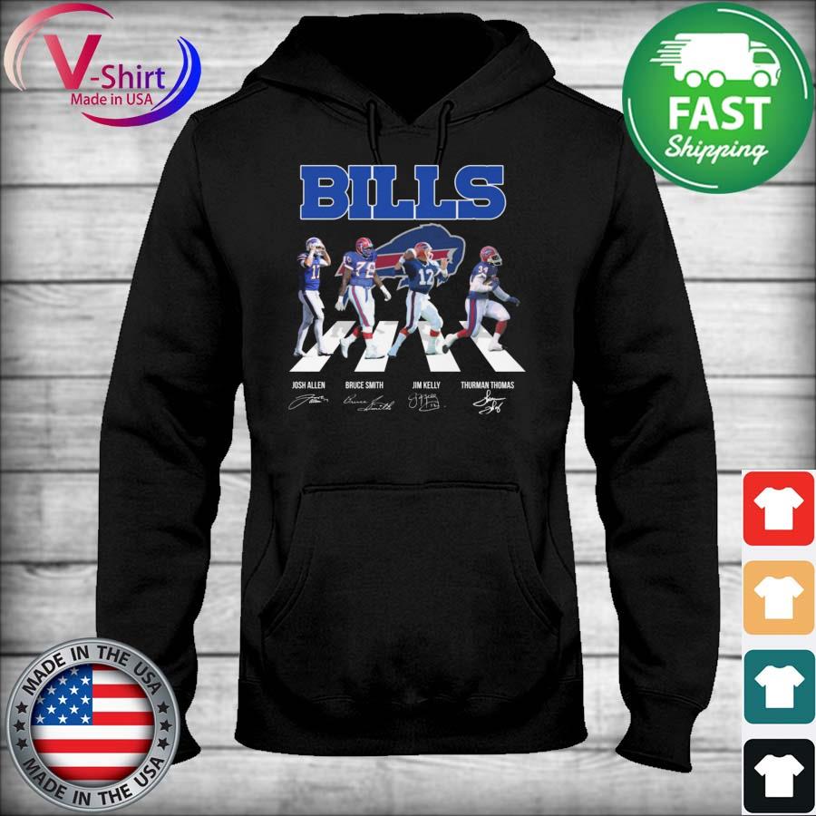 Buffalo Bills Bruce Smith Josh Allen And Jim Kelly Signatures Shirt,  hoodie, sweater, long sleeve and tank top