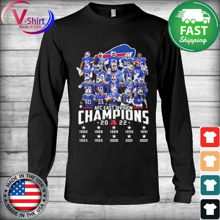 Buffalo Bills team football 2022 AFC East Division Champions 1980