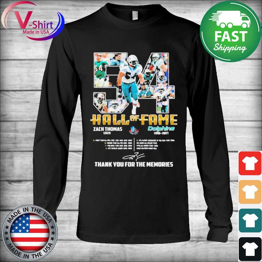 Zach Thomas Miami Dolphins Fanatics Branded Hall of Fame 2023