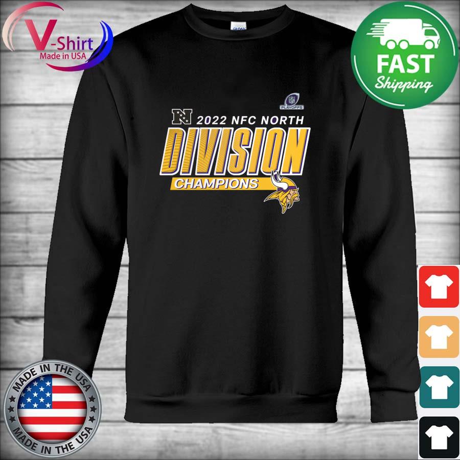 Minnesota Vikings Conquered The North 2022 NFC North Division Champions  shirt, hoodie, sweater, long sleeve and tank top