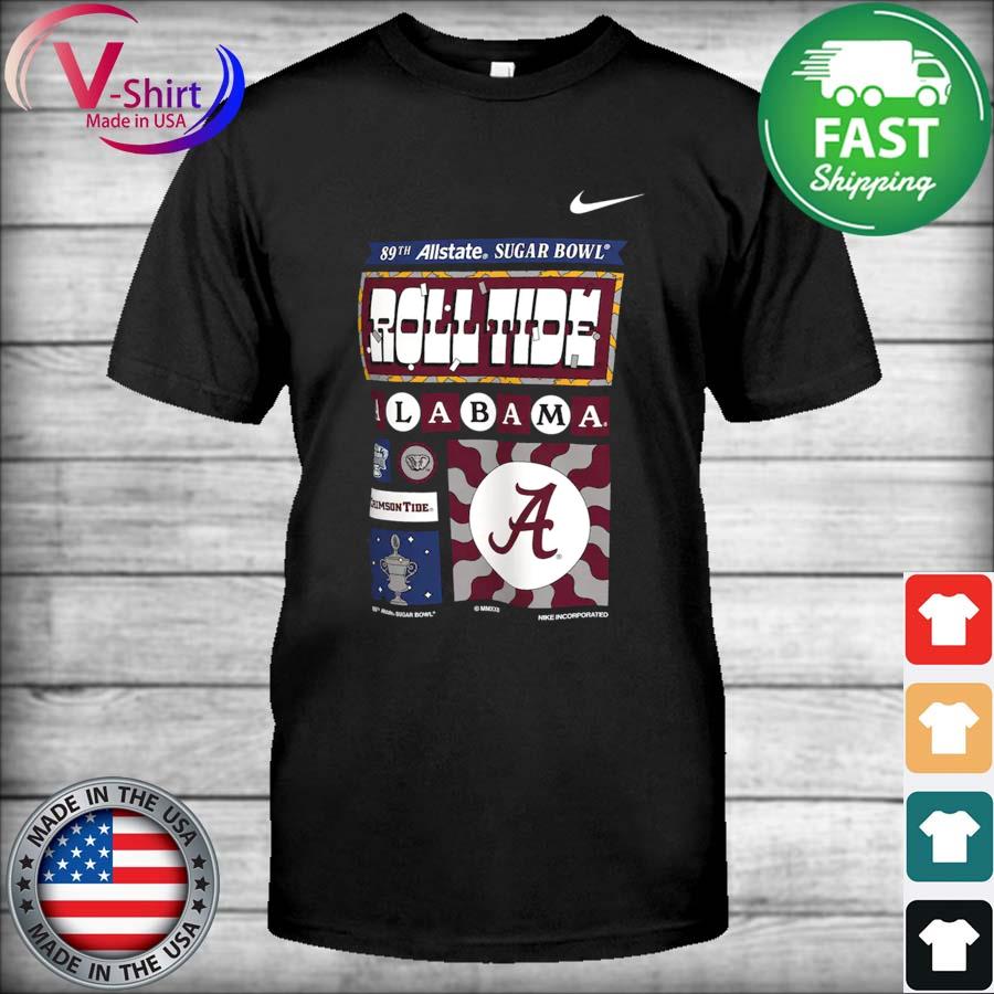 Official Alabama Crimson Tide Nike 2022 Sugar Bowl Mantra T-Shirt