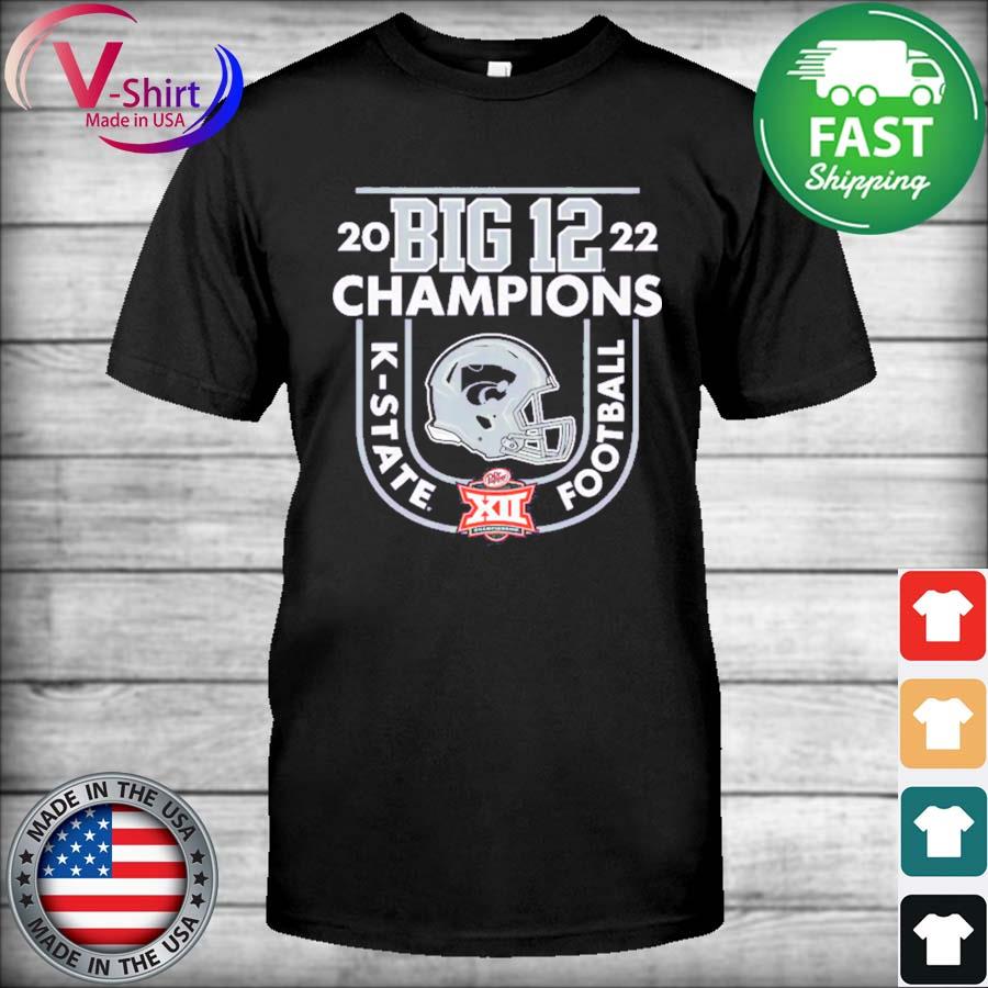 Official Kansas State Wildcats 2022 Big 12 Football Conference Champions shirt
