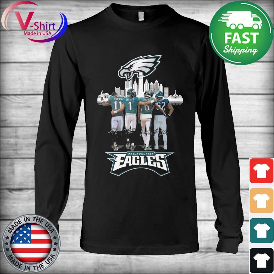 Philadelphia eagles jason kelce devonta smith jalen hurts shirt, hoodie,  sweater, long sleeve and tank top