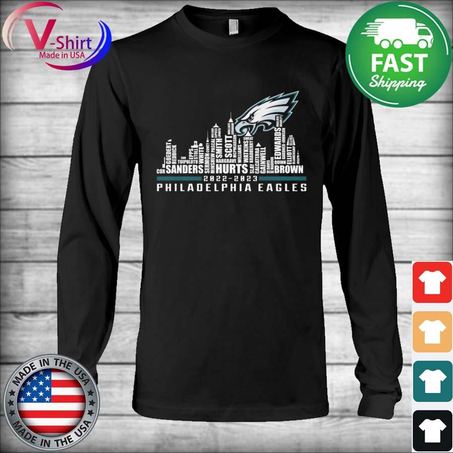 Official Philadelphia Eagles team name skyline 2022-2023 National