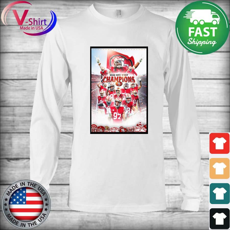 San Francisco 49ers 20 NFC west division Champions 2019 shirt, hoodie,  sweater, long sleeve and tank top