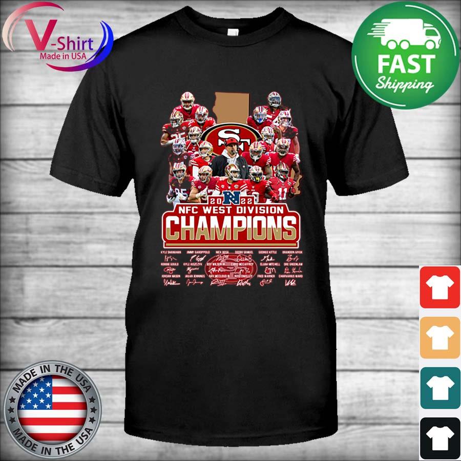 San Francisco 49ers 2022 NFC West Division Champions shirt, hoodie, sweater  and v-neck t-shirt