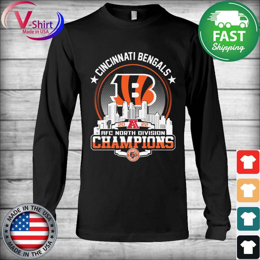 FREE shipping Cincinnati Bengals 2021 Afc North Division Champions Shirt,  Unisex tee, hoodie, sweater, v-neck and tank top