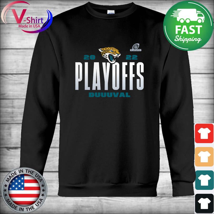 DUUUVAl Jacksonville Jaguars playoffs Clinched shirt, hoodie