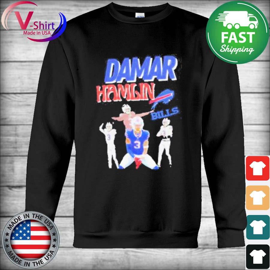 2023 Buffalo Bills Damar Hamlin shirt, hoodie, sweater, long