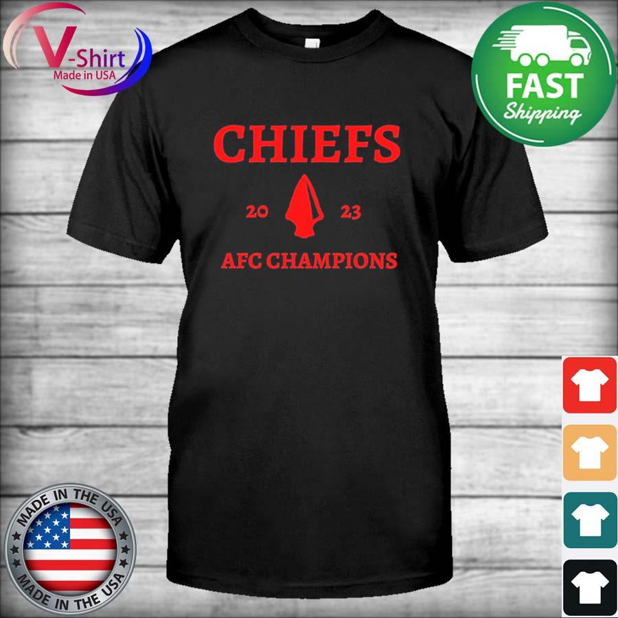 Chiefs 2023 AFC Champions shirt