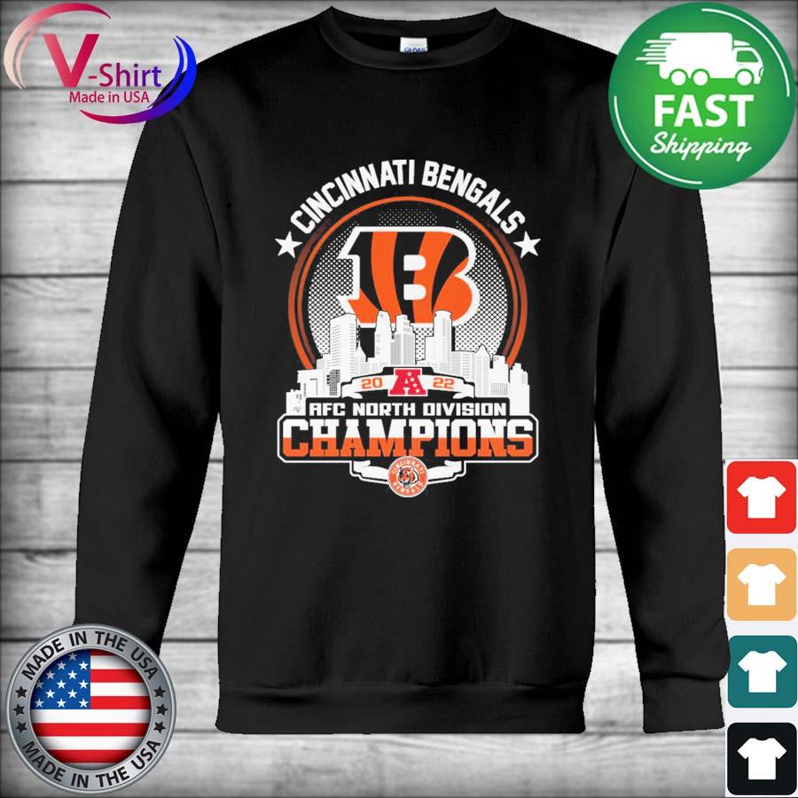 Afc North Champions 2021 Cincinnati Bengals Unisex T-Shirt - Teeruto