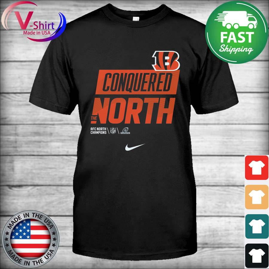 Cincinnati Bengals 2022 AFC North Division Champions Locker Room Trophy  2023 T-Shirt, hoodie, sweater, long sleeve and tank top