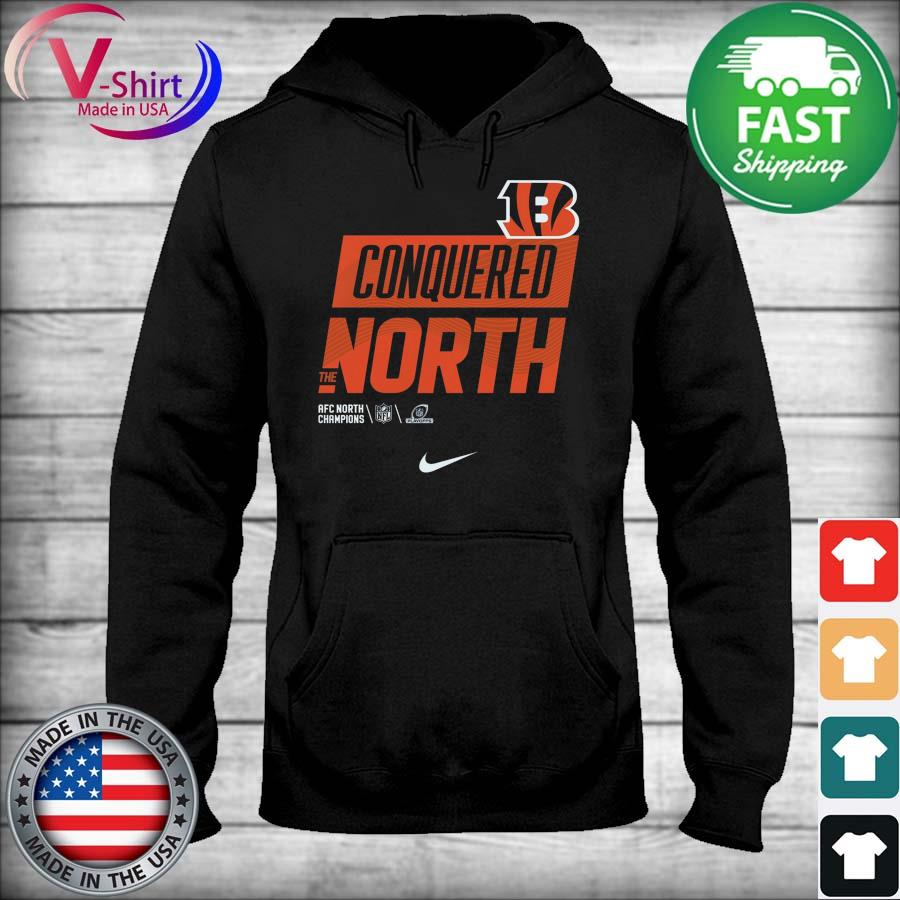 Cincinnati Bengals AFC North Division Champions Shirt, hoodie, sweater,  long sleeve and tank top