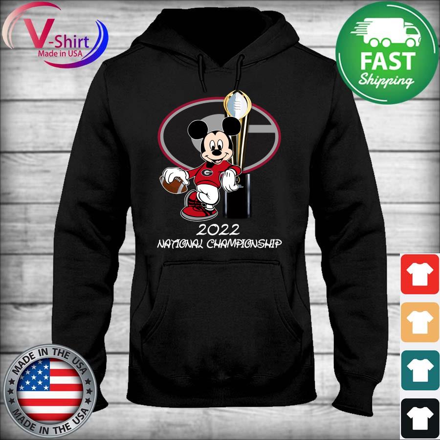 Mickey Mouse Georgia Bulldogs 2022 CFP National Championship T