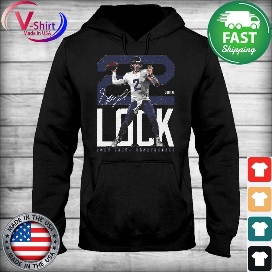 Drew Lock Seattle Bold Number signature shirt, hoodie, sweater