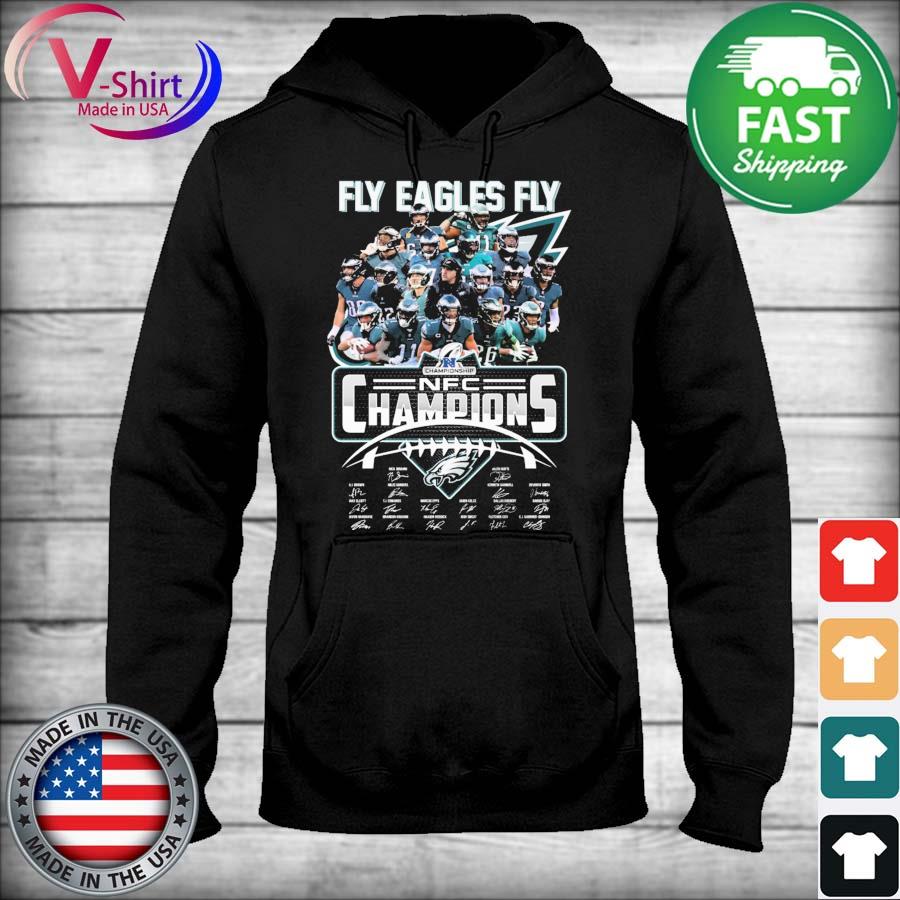 2022-2023 nfc champions philadelphia eagles team shirt, hoodie, sweater,  long sleeve and tank top