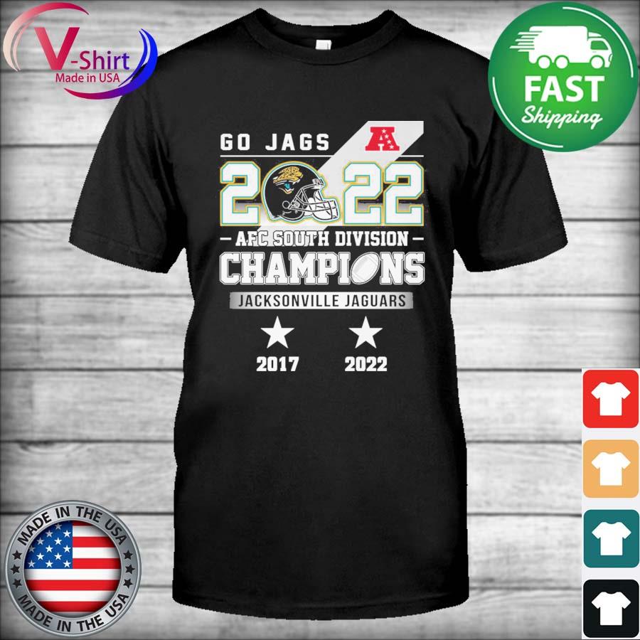 Go Jags 2022 Afc south division Champions Jacksonville Jaguars shirt