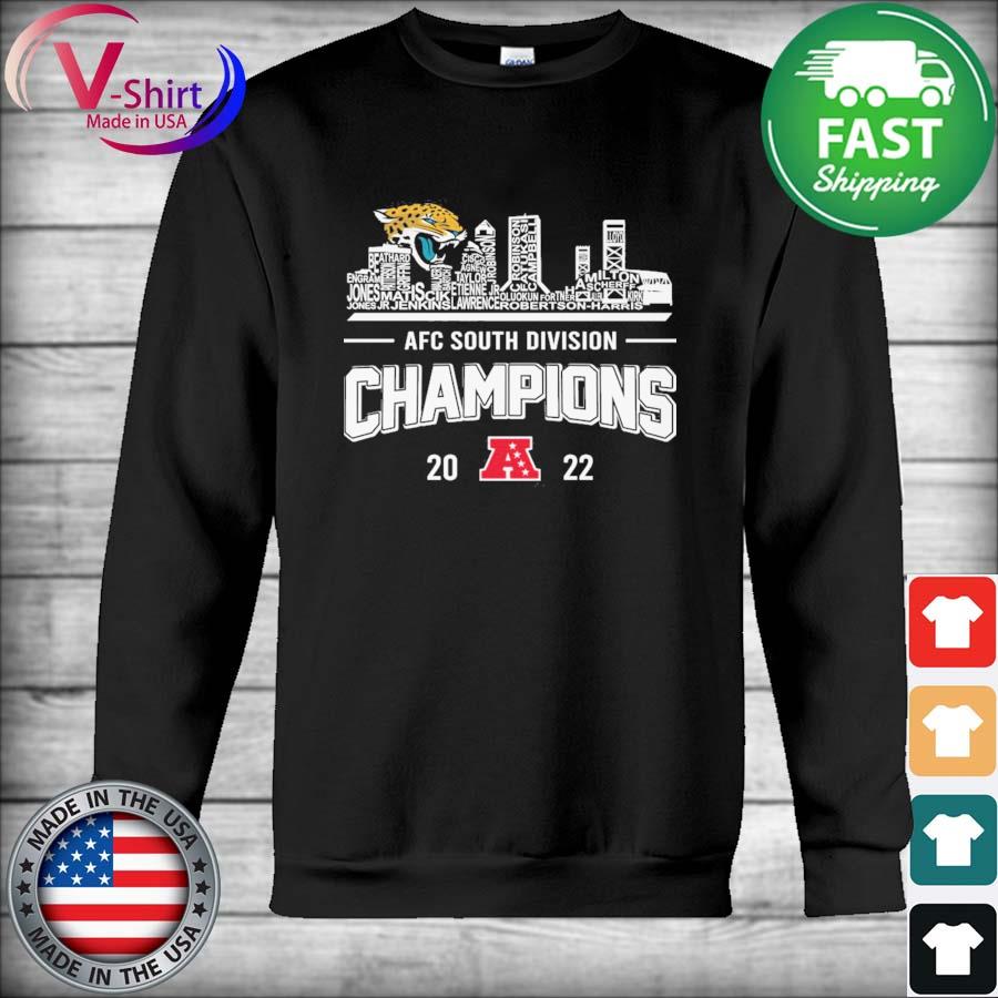 Jacksonville Jaguars afc south division champions 2023 t-shirt, hoodie,  sweater, long sleeve and tank top