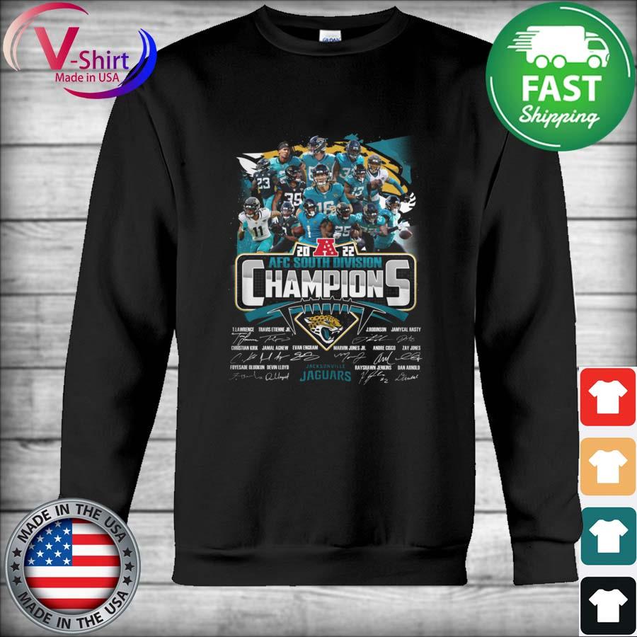 Jacksonville Jaguars 2022 AFC South Division Champions T-shirt