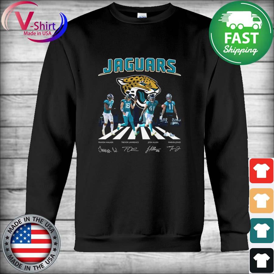 Jacksonville Jaguars Road Name & Number T-Shirt - Trevor Lawrence