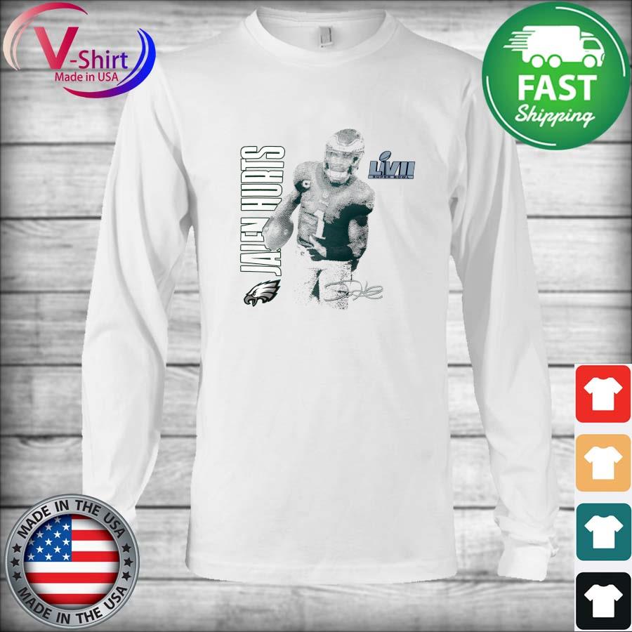 Jalen Hurts Philadelphia Eagles Nike Super Bowl LVII Graphic T-Shirt,  hoodie, sweater, long sleeve and tank top