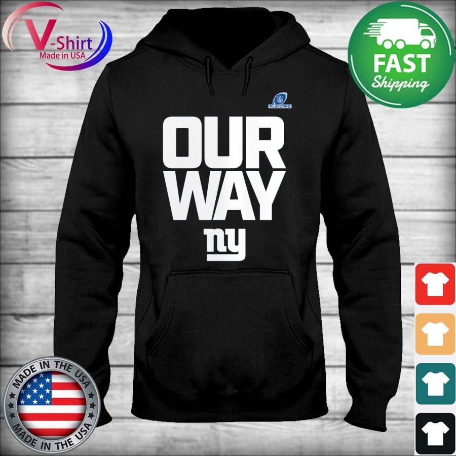 New york giants 2023 nfl playoffs our way shirt, hoodie, sweater