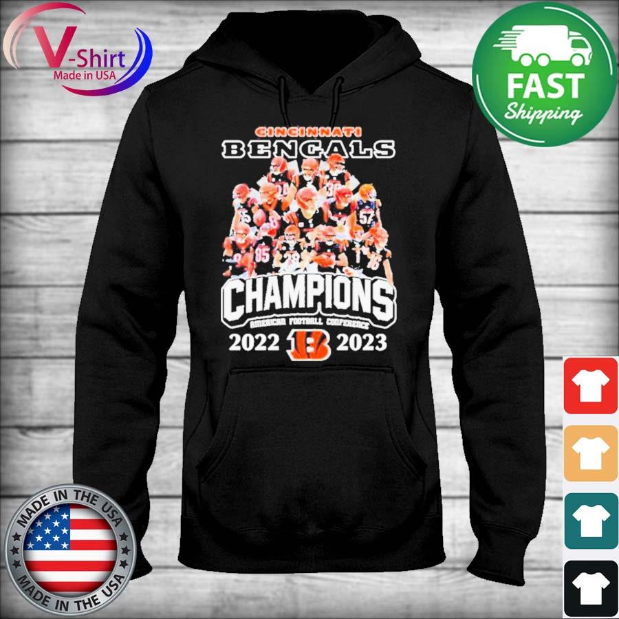 Cincinnati Bengals AFC Champions 2022 shirt,Sweater, Hoodie, And