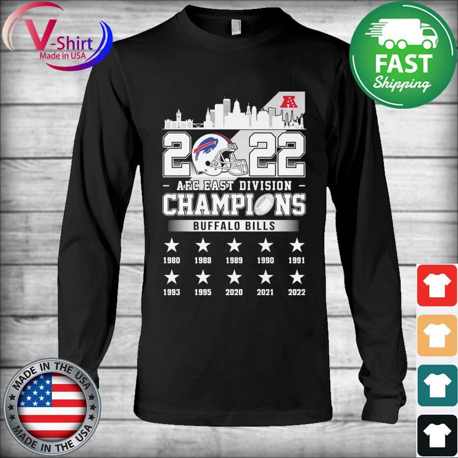 Champions Buffalo City 2022 Afc East DIvision Champions shirt, hoodie,  sweater, long sleeve and tank top