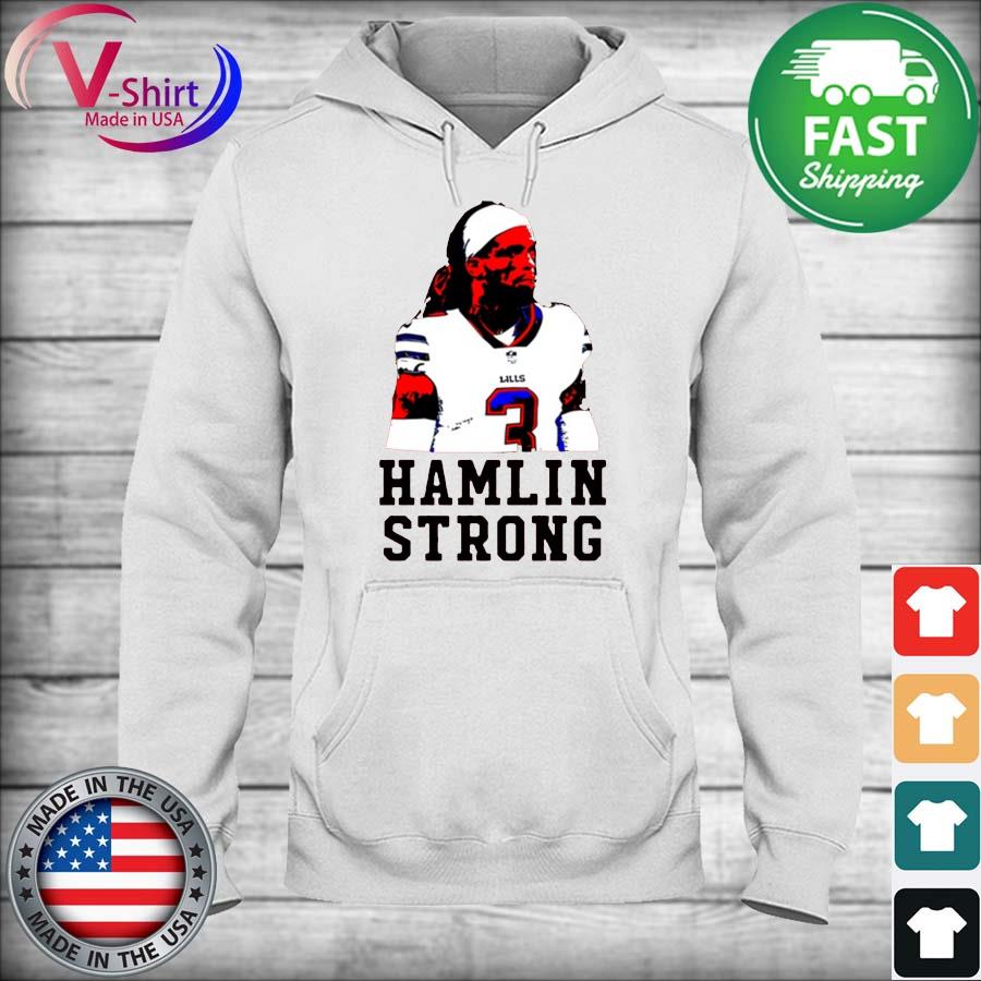 Damar Hamlin Strong 2023 Shirt, hoodie, sweater and long sleeve