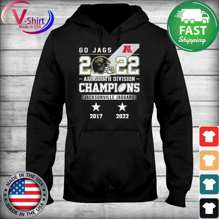 Jacksonville Jaguars Go Jags 2022 AFC South Division Champions Shirt -  Teespix - Store Fashion LLC