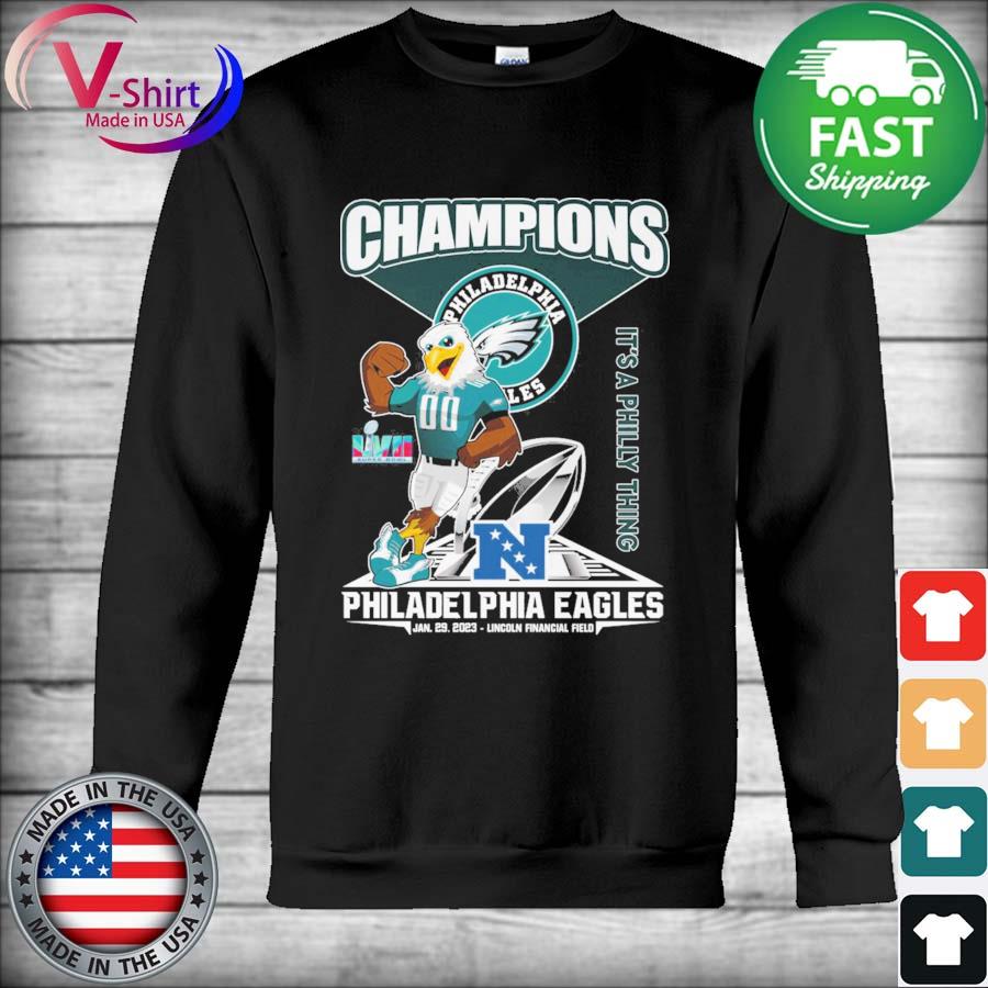 Philadelphia Eagles 2022 NFC Champions Lincoln Financial Field shirt,  hoodie, sweater, long sleeve and tank top